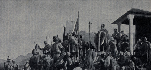 Blessing of Friulo-slavic Army by Paulinus II of Aquilea.PNG