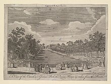 View of the Canal in St. James's Park, the Queen's House etc., taken from the Parade, 1771 Bodleian Libraries, View of the canal in St. James's Park, the Queen's House, taken from the Parade.jpg