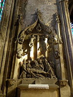 Bordeaux (33) Basilika Saint-Michel Grabeskapelle des Heiligen Grabes 01.JPG