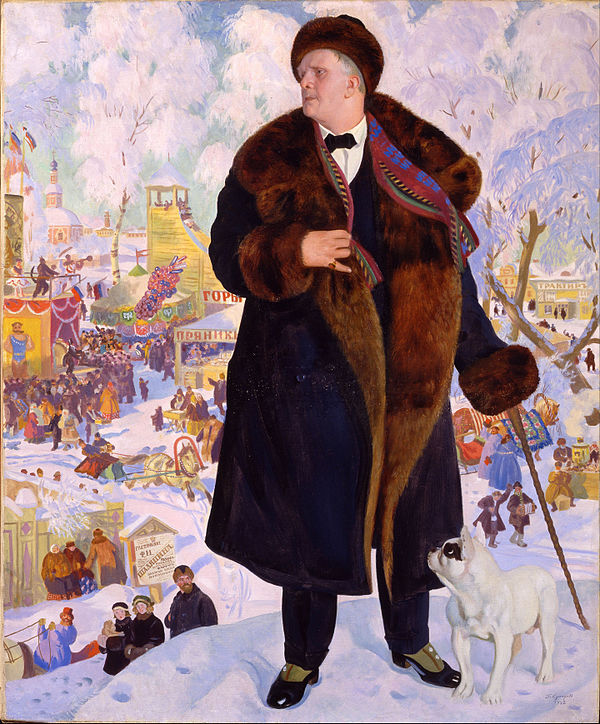 Известные картины мужчина. Портрет Шаляпина Кустодиев.