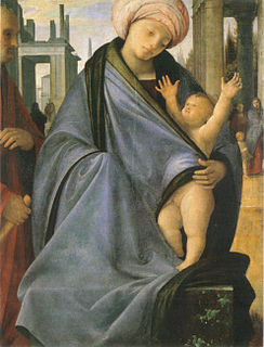 <i>Madonna and Child with a Man</i>