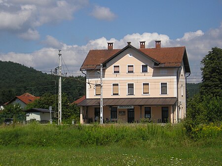 Brezovica pri Ljubljani railway station