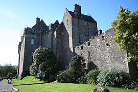 Château de Brodick proche du port de Brodick, sur l'île écossaise d'Arran.