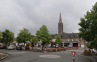 布吕兹教堂广场