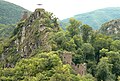 Burg und Tor heute aus ähnlicher Blickrichtung