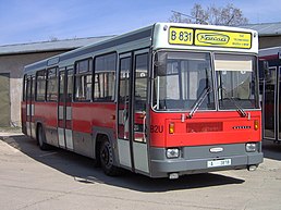 Historický autobus Karosa B 831 v Brně