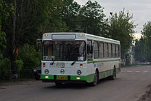 Автобус № 42 на 1-ой Советской улице (2012)