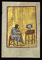 Byzantine - Evangelist Mark Seated in his Study - Google Art Project.jpg