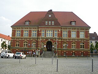 <span class="mw-page-title-main">Calau</span> Town in Brandenburg, Germany
