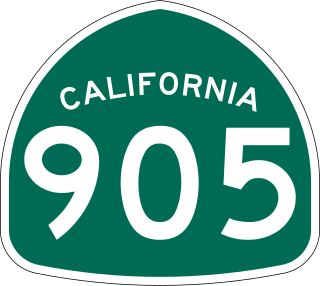 <span class="mw-page-title-main">California State Route 905</span> Highway in California