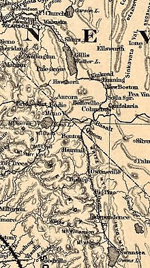 Route of the Carson and Colorado Railway in 1883 showing Basalt Carson & Colorado RR 1883.jpg