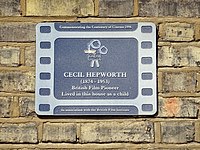 Cecil Hepworth Film Cell Plaque London NW1 9XT.jpg