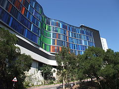 Le Run Run Shaw Science Building à l'université chinoise de Hong Kong.