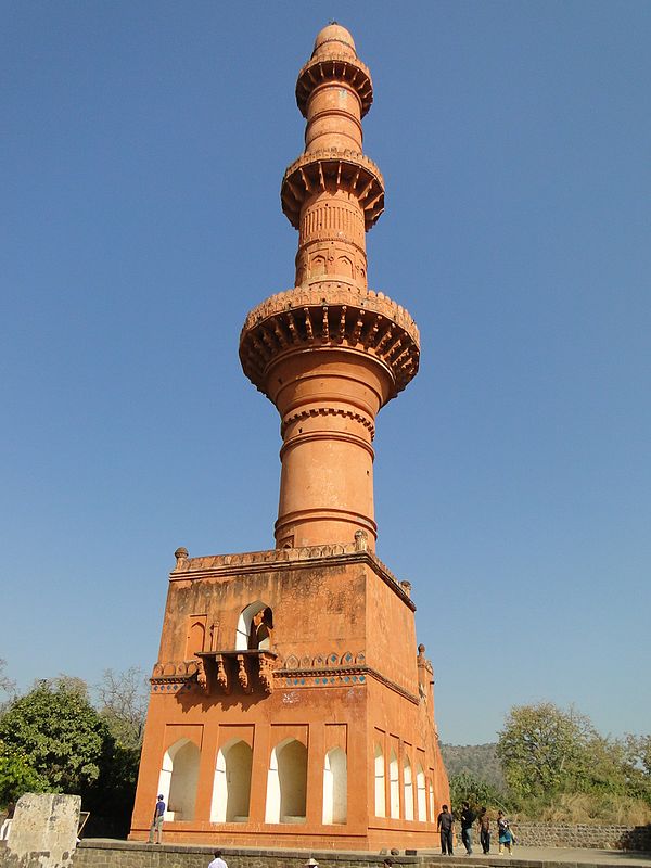 Chand Minar at Daulatabad fort complex