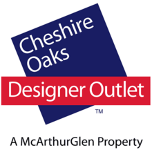 Лого на дизайнерския магазин на Cheshire Oaks
