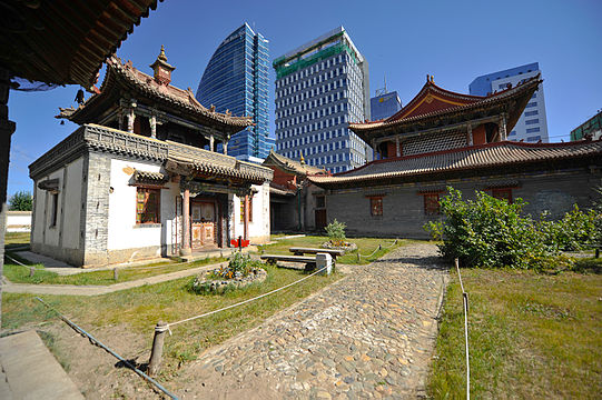 Choijin Lama Temple complex, built in 1904–1908
