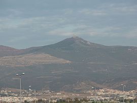 Chortiatis-Berg (mit Observatorium am Gipfel), Präfektur Thessaloniki, Griechenland 01.jpg