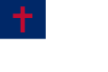 Christian flag adopted by several Protestant denominations