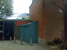 The rear entrance to the remains of City Road tube station CityRoadRear.jpg