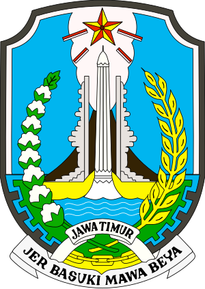 Coat of arms of East Java.svg