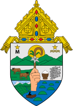 Coat of arms of the Diocese of Alaminos.svg