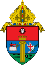 Coat of arms of the Territorial Prelature of Isabela.svg