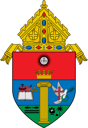 Coat of arms of the Territorial Prelature of Isabela.svg
