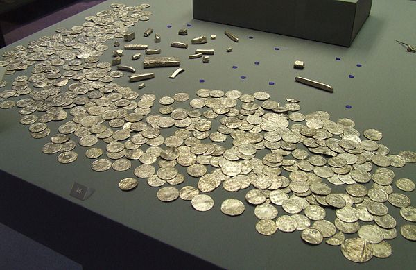 Coins and bullion from the hoard