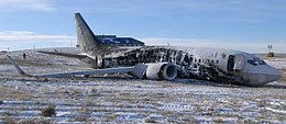 Zborul Continental Airlines 1404 wreckage3.jpg