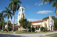 Coral Gables Congregational Church in Florida