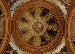 Корреджо, погребальная часовня Мантенья, купол 01.jpg