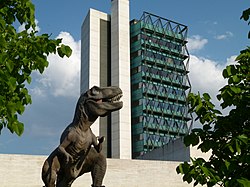 Curioso, este Tiranosaurio Rex paso por el Museo de la Ciencia de Valladolid.jpg