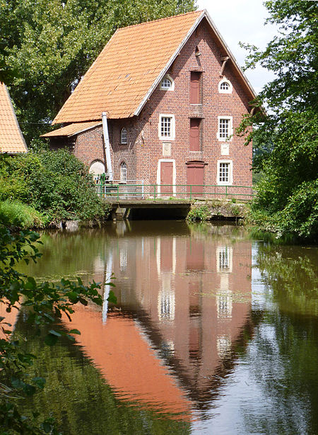 Düstermühle in Legden Wehr