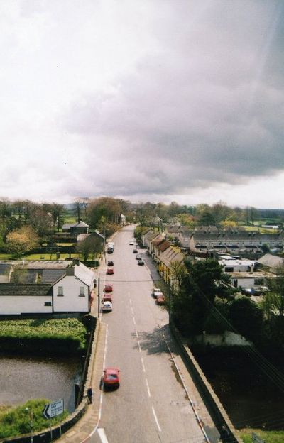 Dervock main Street as seen from a clock tower of the co-op community building - geograph.org.uk - 104482.jpg