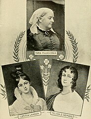 Dinah Maria Craik, Letitia Landon, and Felicia Hemans
