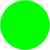 Disc Plain green.svg