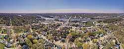 Aerial View of Dixon, IL