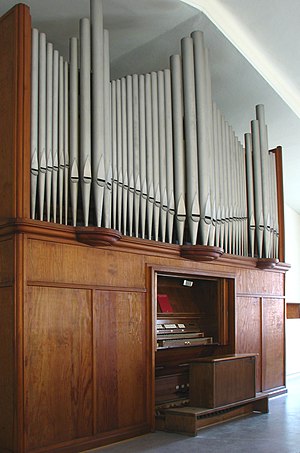 Dresden Tolkewitz, Bethlehemkirche, Jehmlich-Orgel.jpg