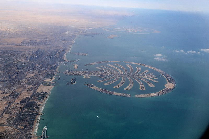File:Dubai Palm Islands from the air.jpg