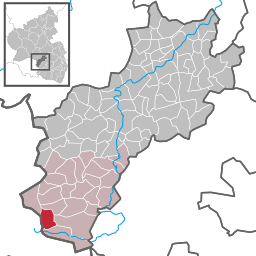 Läget för Dunzweiler i Landkreis Kusel