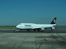 Lufthansa la única aerolínea de pasajeros operando con el Boeing 747 en Argentina.