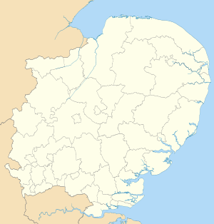 2014–15 Eastern Counties Football League is located in East of England