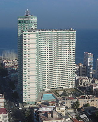 Memories of Underdevelopment - The apartment where Sergio lived was filmed in a thirty-fourth floor penthouse of the FOCSA Building