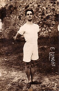 Emilio Lunghi Italian athlete