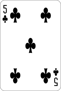 5 of clubs