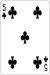 5 of clubs