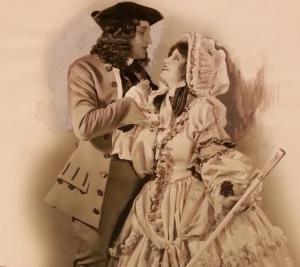 Irene Williams and Warren Proctor as Eminie and Eugène, 1921 Broadway revival
