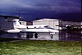 Learjet F-GAMA of Uni-Air at Coventry in 1977