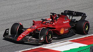 <span class="mw-page-title-main">Ferrari F1-75</span> 2022 Formula One racing car by Ferrari