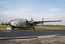 Fairchild C-82 Packet de l'USAF au National Museum of the United States Air Force en 2007.